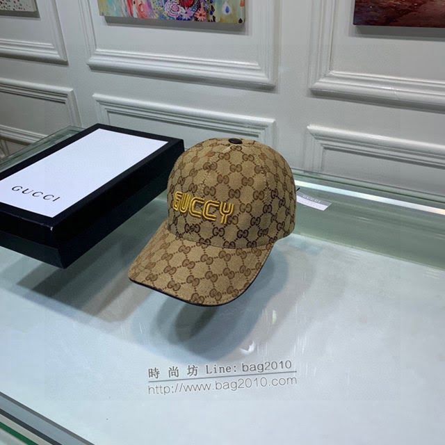 Gucci男女同款帽子 古馳立體刺繡棒球帽鴨舌帽  mm1732
